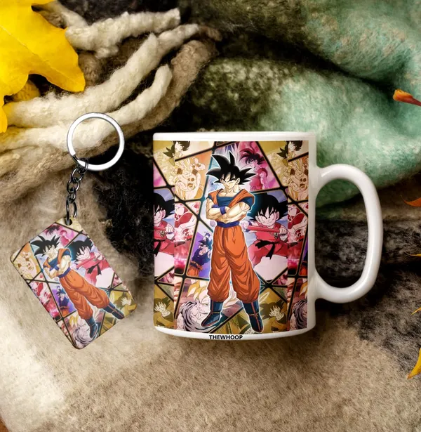 Combo_Pack_Of_2_White_Anime_Naruto/_Goku/_Luffy_Gift_|_Ceramic_Coffee_Mug_350_Ml_With_Keychain_Combo_(Anime_-_Songoku)