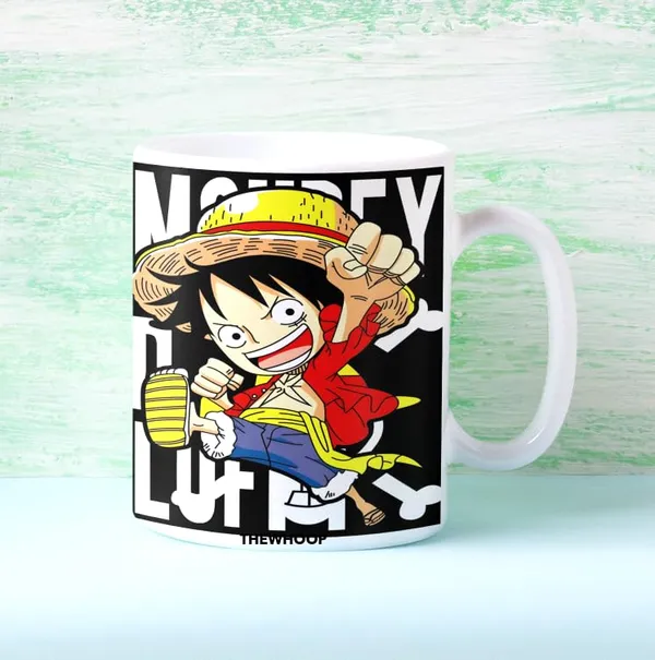 Combo_Pack_Of_2_White_Anime_Naruto/_Goku/_Luffy_Gift_|_Ceramic_Coffee_Mug_350_Ml_With_Keychain_(Anime_-_Luffy_-_Kid)