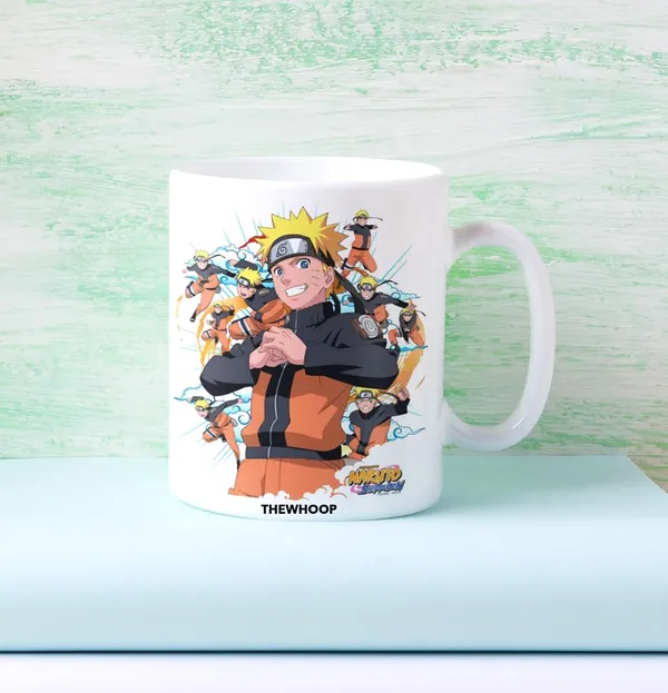 Combo_Pack_Of_2_White_Anime_Naruto/_Goku/_Luffy_Gift_|_Ceramic_Coffee_Mug_350_Ml_With_Keychain_(Anime_-_Naruto)
