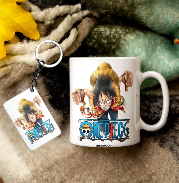 Combo_Pack_Of_2_White_Anime_Naruto/_Goku/_Luffy_Gift_|_Ceramic_Coffee_Mug_350_Ml_With_Keychain_(Anime_-_Onepiece)