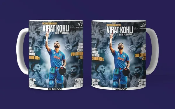 Combo_Pack_Of_2_White_Printed_Virat_Kohli_Ceramic_Coffee_Mug_(350Ml)_With_Wooden_Key-Chain_Combo_Gift_For_Virat_Kohli_Fans_&_Cricket_Lovers_(Virat_-_All_Records)