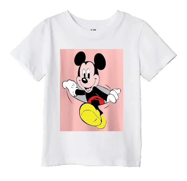 White_Personalized_Round_Neck_Polyester_Kids_T-Shirts_For_Boys_And_Girls