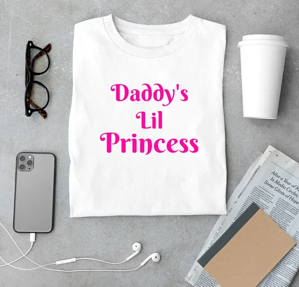 White_Customized_Design_Photo_Name_Text_Print_Personalize_Round_Neck_Polycotton_Fabric_Regular_Fit_Tshirt_For_Girls_&_Women