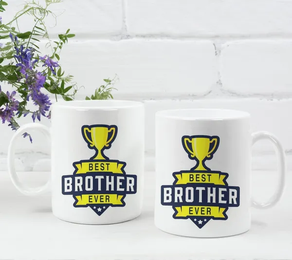 White_Printed_New_Designs_Ceramic_Best_Brother_Coffee_Mug_(350_Ml)