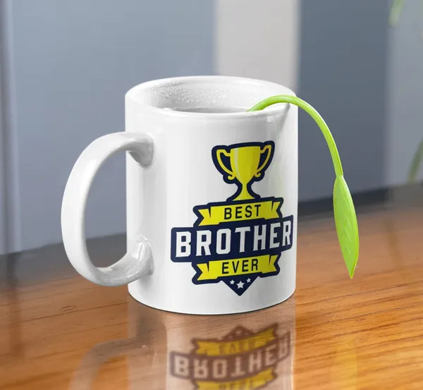 White_Printed_New_Designs_Ceramic_Best_Brother_Coffee_Mug_(350_Ml)