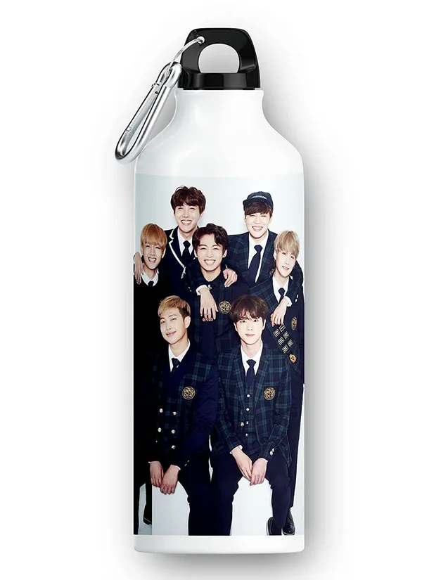 White_Bts_Bangtan_Boys_Theme_Fan_Art_Aluminium_Sipper_Water_Bottle_750Ml,_Multicolour,_Pack_Of_1
