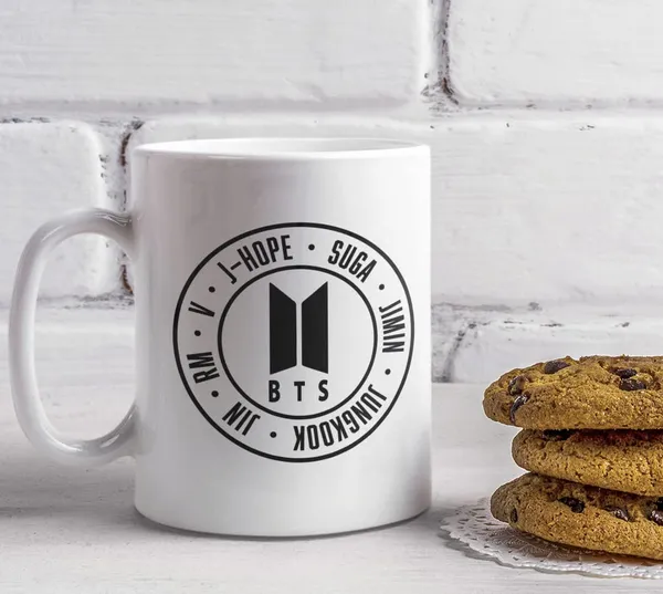 White_New_Printed_Bts_Group_Ceramic_Coffee_Mug_Best_Gift_For_Girls_&_Boys