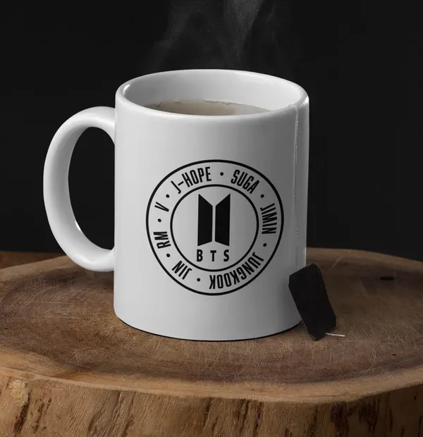White_New_Printed_Bts_Group_Ceramic_Coffee_Mug_Best_Gift_For_Girls_&_Boys