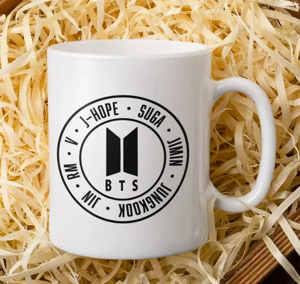 White_New_Printed_Bts_Group_Ceramic_Coffee_Mug_Best_Gift_For_Girls_&_Boys