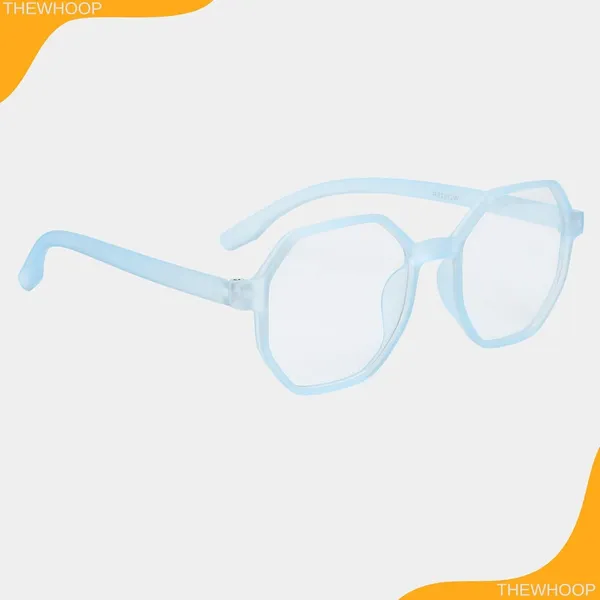 Sky_Blue_Full_Rim_Round_Anti_Glare_Frame_For_Men_&_Women_(50_Mm)