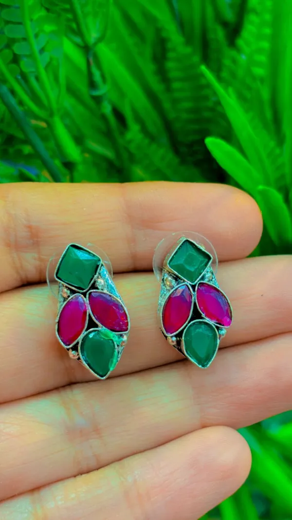 German_Silver_Z_multi_color_stones_tops