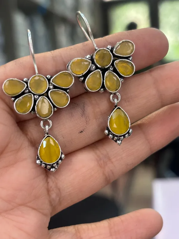 Brass_base_handmade_silver_hook_tops_in_yellow_color