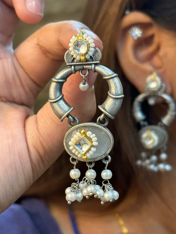 Silver_look_like_mohini_collection_in_white_color_stones