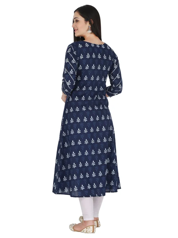 Blue_Ethnic_Motif_Printed_Pure_Cotton_A-Line_Kurta