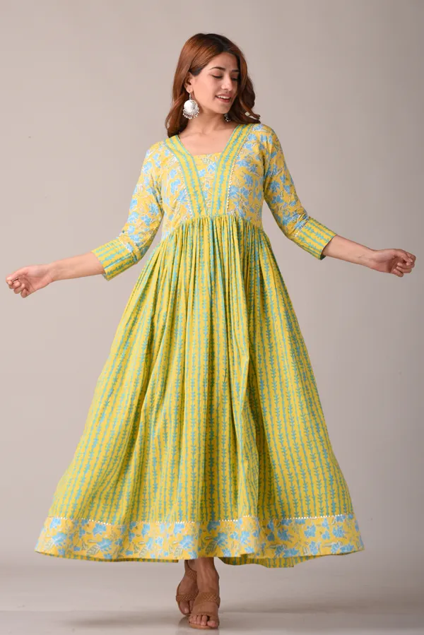 Yellow_Floral_Printed_Pure_Cotton_Maxi_Dress