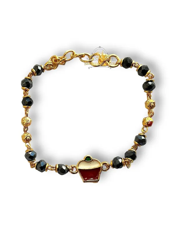 Silver_Gold_Foaming_Jewellery_Gold_Plated_Baby_Bracelet_Crystal_Nazariya_Bracelet_Latest_Trend_Style_Beautiful_Artificial_Hand_Nazariya_For_Kids_(Cake)
