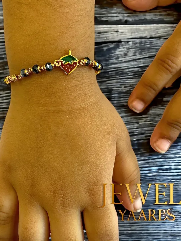 Silver_Gold_Foaming_Jewellery_Gold_Plated_Baby_Bracelet_Crystal_Nazariya_Bracelet_Latest_Trend_Style_Beautiful_Artificial_Hand_Nazariya_For_Kids_(Stroberi)