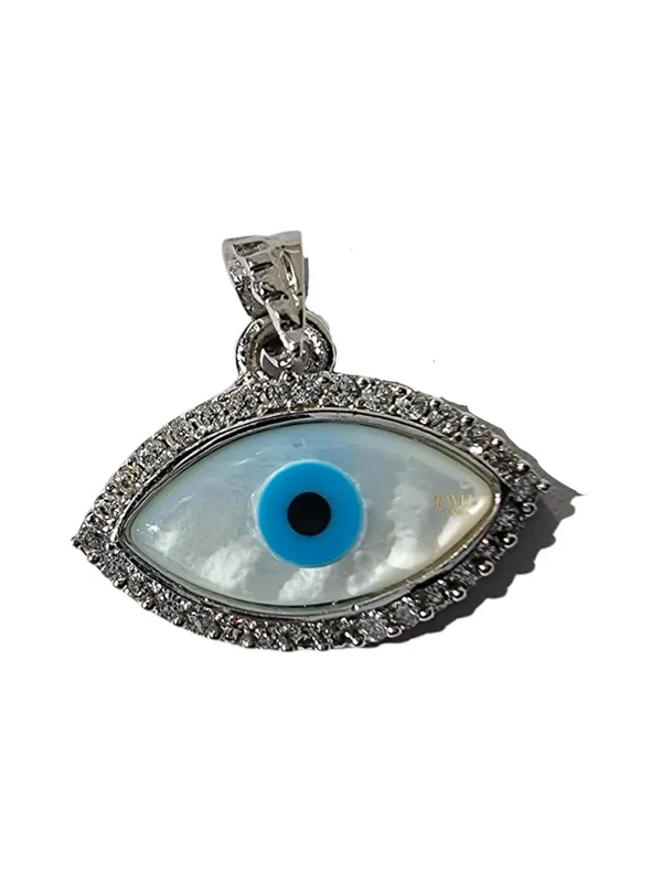 Silver_By_Stylish_Evil_Eye_Necklace_Pendant_Third__Eyes_Amulet_Protection_Pendant_For_Girls_Women_Mens_And_Children_(Evil_Eye_Pendant_Only)