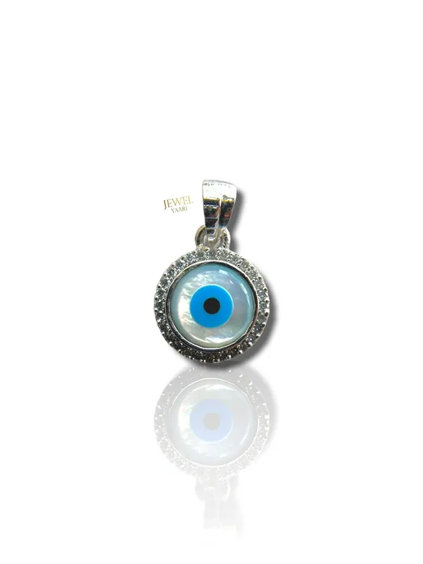 Silver_By_Stylish_Evil_Eye_Necklace_Pendant_Third__Eyes_Amulet_Protection_Pendant_For_Girls_Women_Mens_And_Children_(Evil_Eye_Pendant_Only_Round)