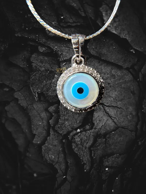 Silver_By_Stylish_Evil_Eye_Necklace_Pendant_Third__Eyes_Amulet_Protection_Pendant_For_Girls_Women_Mens_And_Children_(Evil_Eye_Pendant_Only_Round)