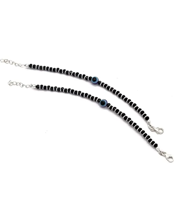 Silver_By_925_Sterling_Pure_(Chandi)_Evil_Eye__Beads_Crystal_Nazariya_Bangle/Bracelet_For_Kids_(Pair)