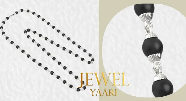 Silver_By_Pure_100%_Natural_925_Tulsi_Mala_With_Cnc_Er_Capping/Original_Tulsi_Mala_In_(Size:_6Mm_Length:_24_Inches_Shyam_Tulsi_Karungali)
