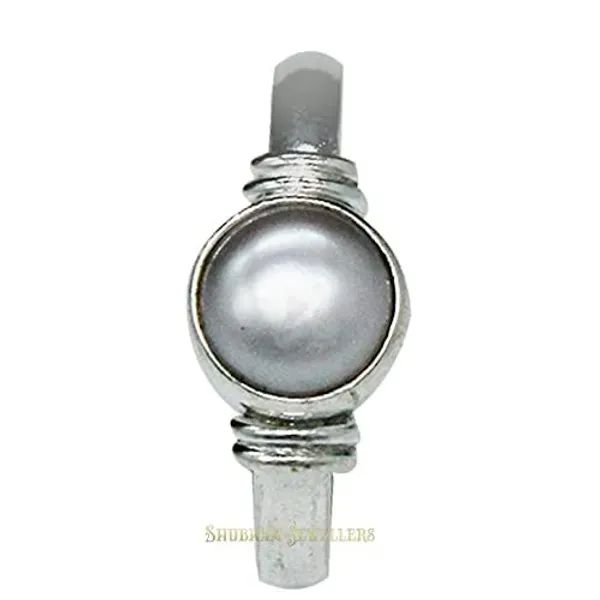 Silver_Real_Moti_Pearl_Sterling_Ring_For_Men,_Women_And_Childern