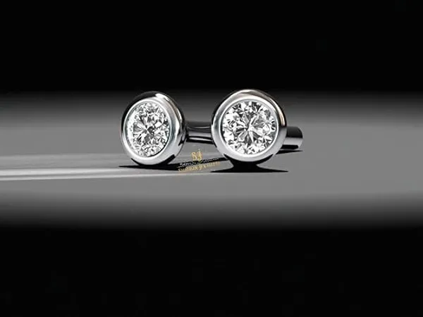 Silver_925_Sterling_Round_Shape_Cubic_Zirconia_5Mm_Cup_Screw_Back_Nose_Pin_Stud_For_Women_Girls