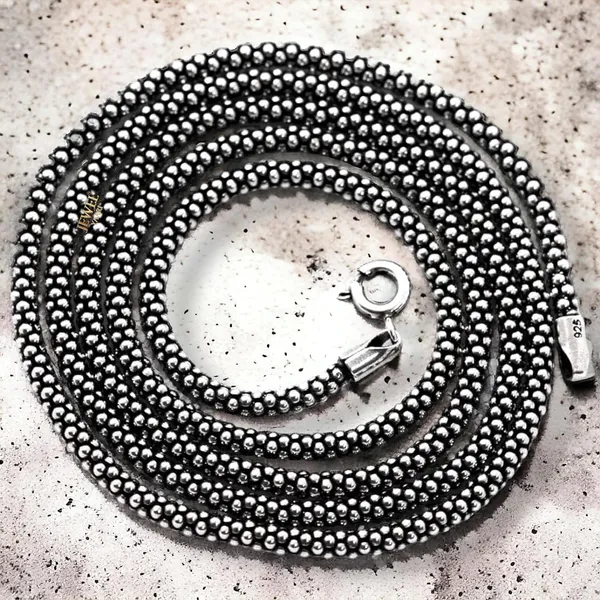 Silver_925_Sterling_Popcorn_Chain_For_Men_Women_Boys_And_Girls_Oxidized_Chain_Necklace_Bis_Hallmarked_Chain_(Pop_22In_10Gm)