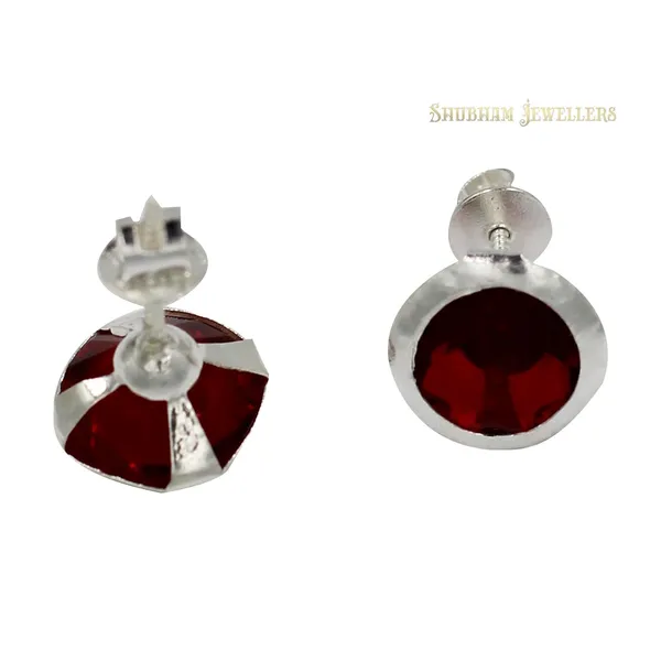Green_925-92.5_Sterling_Brilliant_Cut__Real_Cubic_Zirconia_Fashion_Stud_Tops_Earrings_For_MenWomenChildrenBoys_And_Girls