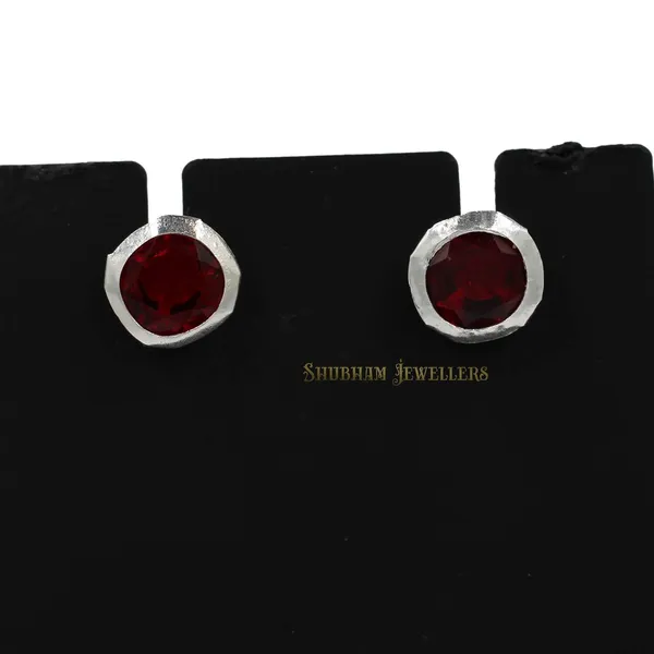 Green_925-92.5_Sterling_Brilliant_Cut__Real_Cubic_Zirconia_Fashion_Stud_Tops_Earrings_For_MenWomenChildrenBoys_And_Girls