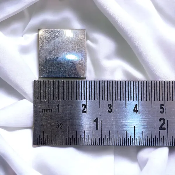 Silver_925_Pure_Solid_Square_Piece_(Chokor)_Pendant/Chokor_For_Astrology_(Big)