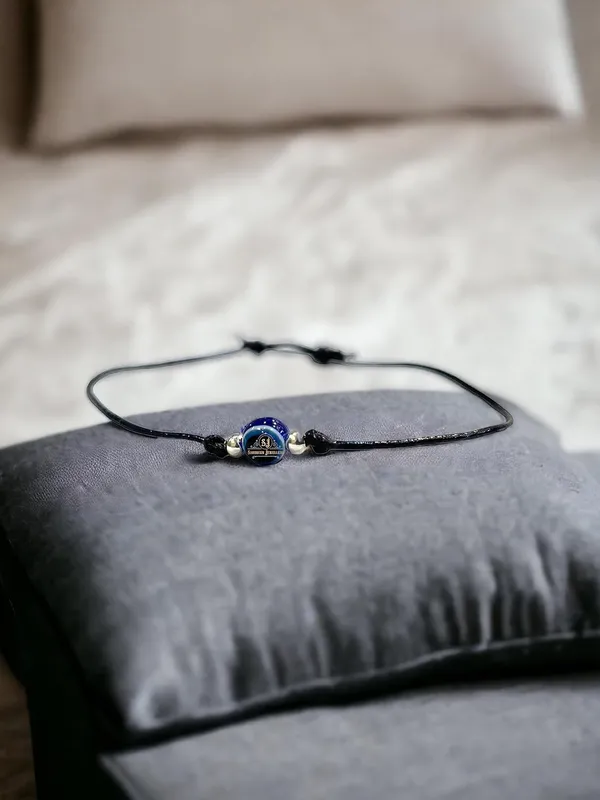 Silver_Sterling_100%_Authentic_Adjustable_Ball__Cord_With_Evil_Eye_Nazar_Anklet_For_Women_&_Girls_(Anklet/Bracelet)_(Bracelet)