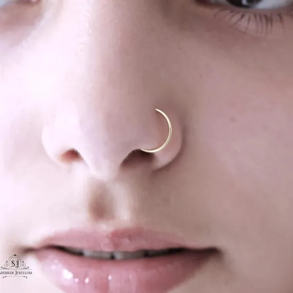 Gold_Tiny_Hoop_Nose_Ring_One_Piece_Gold_20K_83.3%_(20K_Gold_Plain)