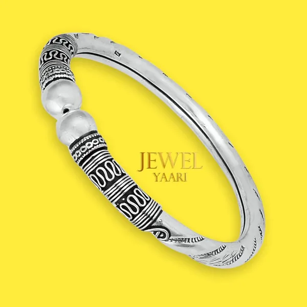 Silver_Jewel_Yaari_By_925_Pure_Oxidized_Kada_Flexible_Bracelet_Bangle_For_Women_And_Girls