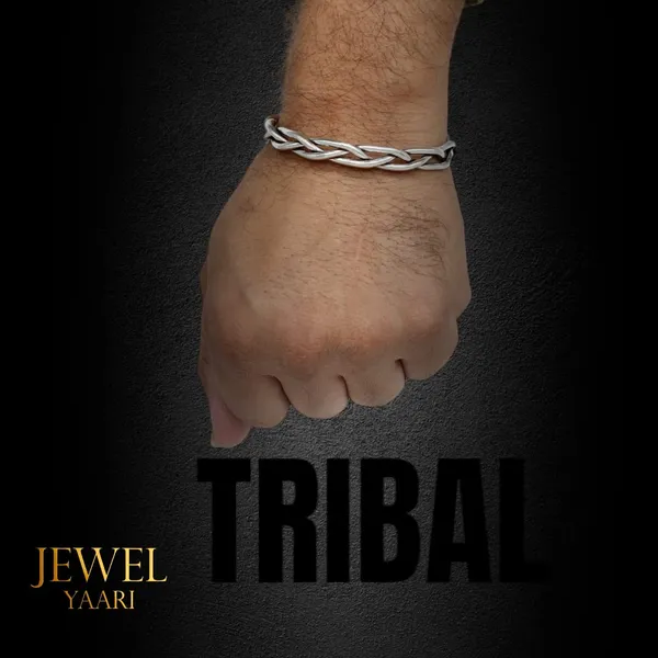 Silver_925_Pure_Chandi_Oxidized_Tribal_Thai_Viking_Kada_For_Men(Torque_Cuff_Kada_Men'S_Bracelet)