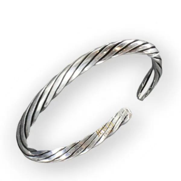 Silver_925_Pure_Chandi_Oxidized_Tribal_Thai_Viking_Kada_For_Men(Torque_Cuff_Kada_Men'S_Bracelet)