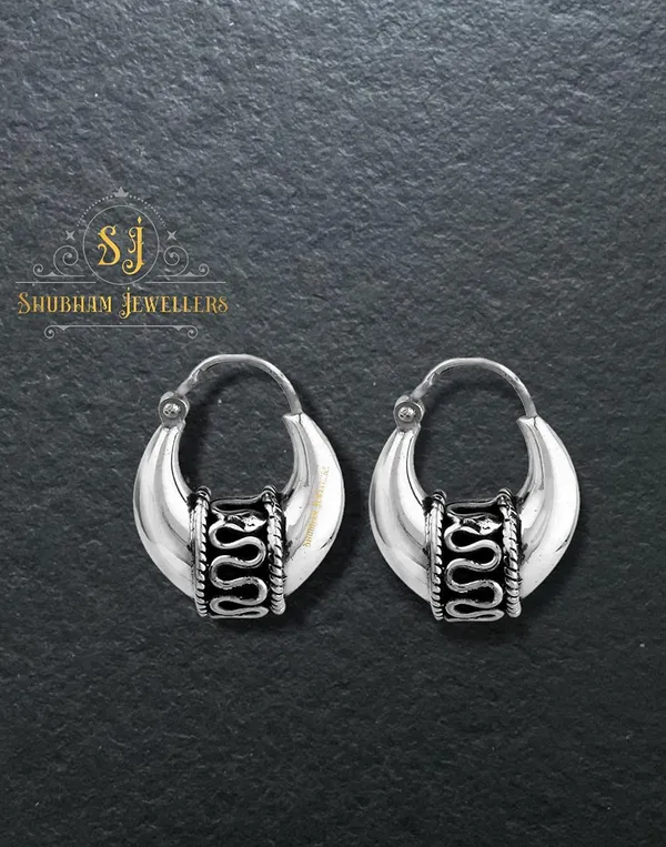 Silver_925_Sterling_Salman_Khan_Inspi_Bali_Hoop_Earrings_-_Skin_Friendly_&_Stylish_Ethnic_Jewelry_For_Men_And_Women