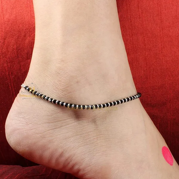 Silver_Pure_925_Sterling_Small_Crystal_Beads_Nazariya_Anklet_Payal_For_Women__Gifts_For_Women_(Nazariya_Pair)