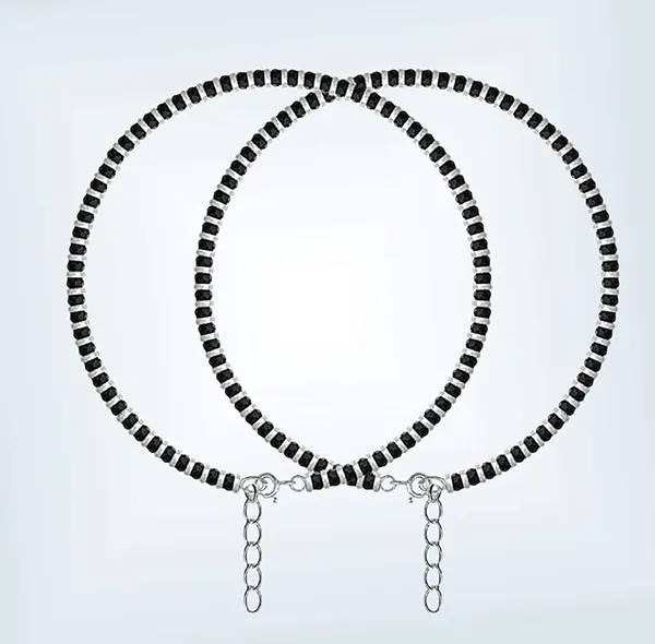 Silver_Pure_925_Sterling_Small_Crystal_Beads_Nazariya_Anklet_Payal_For_Women__Gifts_For_Women_(Nazariya_Pair)