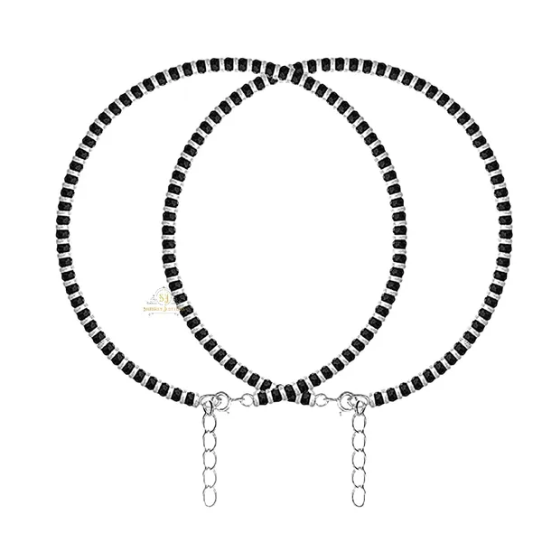 Silver_Pure_925_Sterling_Small_Crystal_Beads_Nazariya_Anklet_Payal_For_Women__Gifts_For_Women_(Nazariya_Pair)