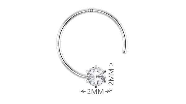 White_92.5-925_Sterling_Round_Shape__Cubic_Zirconia_Prong_Setting_Nose_Pin_Stud_For_Women_Girls_Size_2Mm