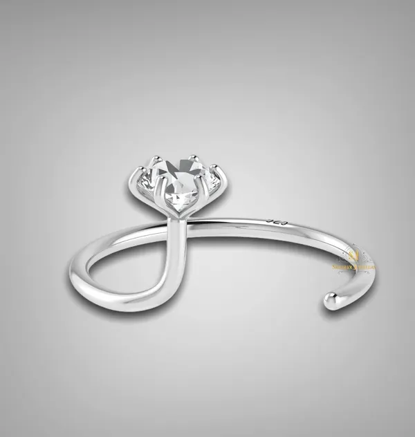 White_92.5-925_Sterling_Round_Shape__Cubic_Zirconia_Prong_Setting_Nose_Pin_Stud_For_Women_Girls_Size_2Mm