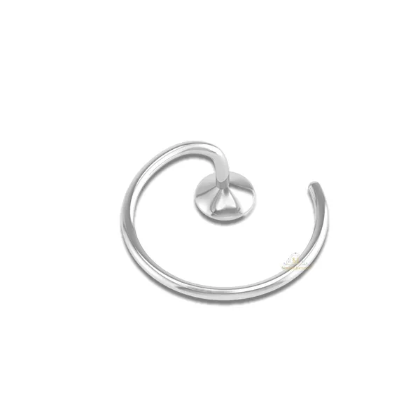 White_92.5-925_Sterling_Round_Shape__Cubic_Zirconia_Cup_Setting_Nose_Pin_Stud_For_Women_Girls_Size_2Mm(Bezel_Setting)