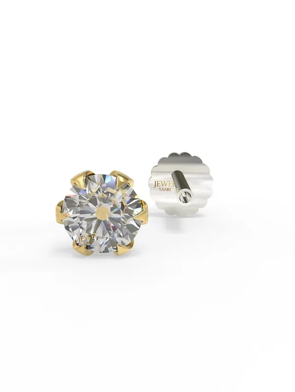 Gold_Real_Yellow_Gold_With_Stone_14K(585)_Pure_Yellow_Gold_Single_Cubic_Zircon_Diamond_Nose_Pin_For_Women_And_Girls_(Pronge_Pipe_5Mm)