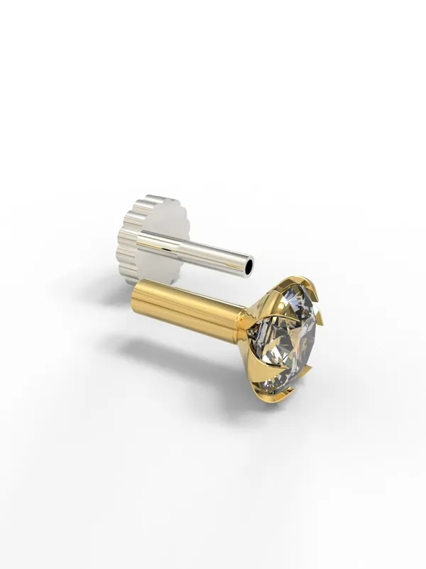 Gold_Real_Yellow_Gold_With_Stone_14K(585)_Pure_Yellow_Gold_Single_Cubic_Zircon_Diamond_Nose_Pin_For_Women_And_Girls_(Pronge_Pipe_6Mm)