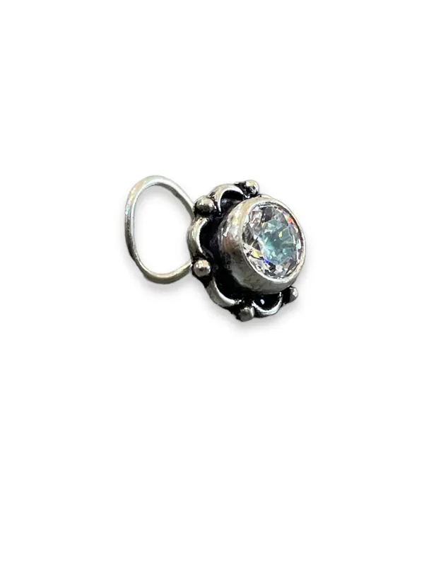 White_925_Sterling_Handmade_Antique_Oxidized_Nose_Pin_For_Women_(-10,_)