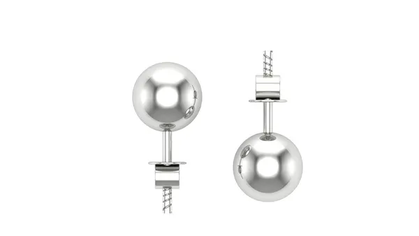 Silver_925_Sterling-And_American_Diamond_Stud_Earrings_For_Unisex_-_Adult_&_Child