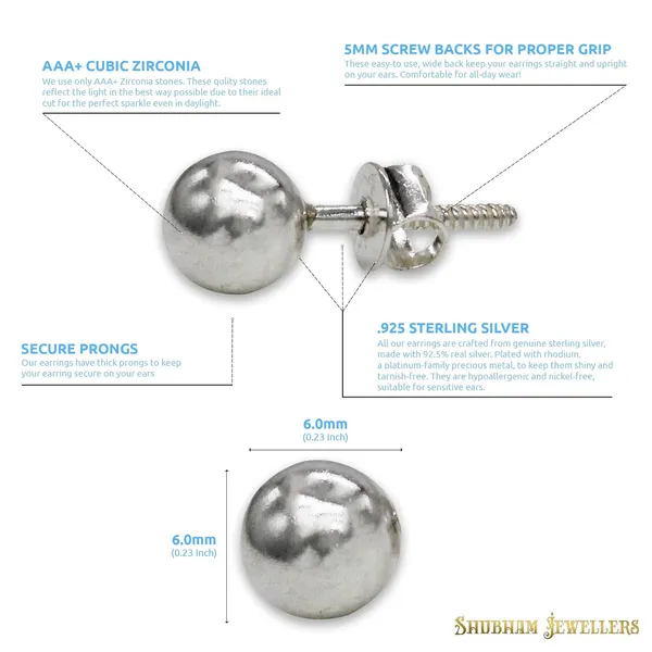 Silver_925_Sterling-And_American_Diamond_Stud_Earrings_For_Unisex_-_Adult_&_Child