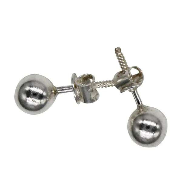 Silver_925_Sterling-And_American_Diamond_Stud_Earrings_For_Unisex_-_Adult_&_Child
